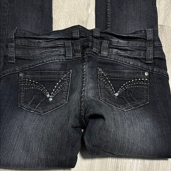 Streetwear Society Dark Wash Skinny Jeans - Picture 2 of 4